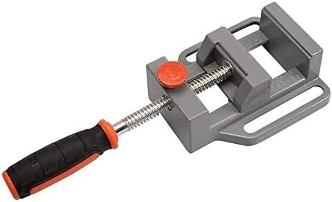 YyDDs Portable Mini Drill Press Vise Clamp, Work Bench Vise,Aluminum Aluminium Quick Release Manual Clamps Fast for Easy Drilling s for Woodworking