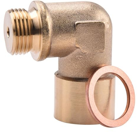 Sauerstoff Sensor M18 x 1,5 Bung Adapter Stecker Kit Auspuff 90 Grad Lambda O2 Sauerstoff Sensor Spacer Extender Werkzeuge Lambdasonde Regelsonde