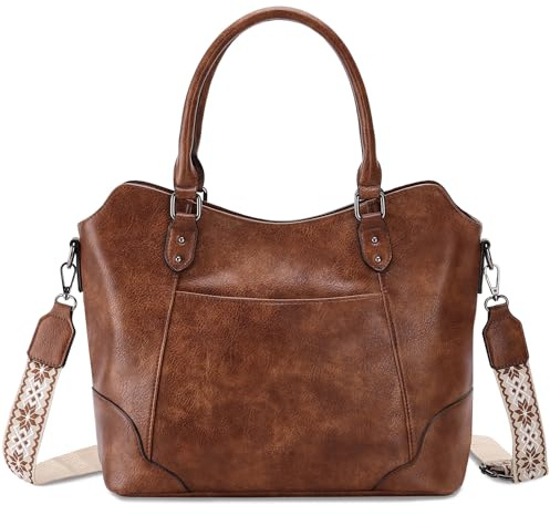 RAVUO Handtasche Damen, Mittelgroß PU Lederhandtasche Umhängetasche Hobo Handbags for Women Elegante Shopper Taschen Schultertasche Henkeltaschen für Frauen