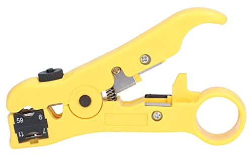 Koaxialkabel-Abisolierer, Klinge, Koaxialkabel-Abisolierer, Koaxialkabel-Crimper, Abisolierer, Abisolierer, Messer, Abisolierer, Werkzeug, 11 Rg59 Wälzfräser