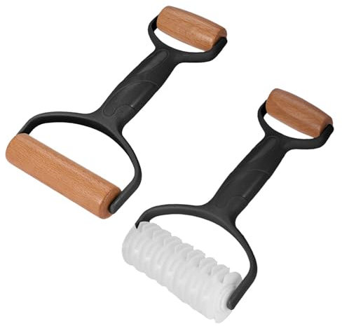Rodillo De Amasar De Doble Punta De 2 Piezas, Rodillo De Amasar Creativo, Herramienta Para Amasar Masa Pequeña, Regalo Para Entusiastas De La Repostería