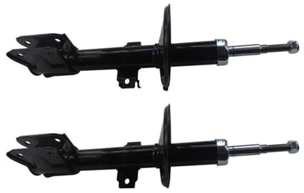 VBNYBA Luftfederbein Luftstrebe Kompatibel Mit Dacia Für Duster 2010–2018 Auto Vorne Links Rechts Auto Luftfederung Stoßdämpfer Federbeine Auto Zubehör 1 Paar 820081379