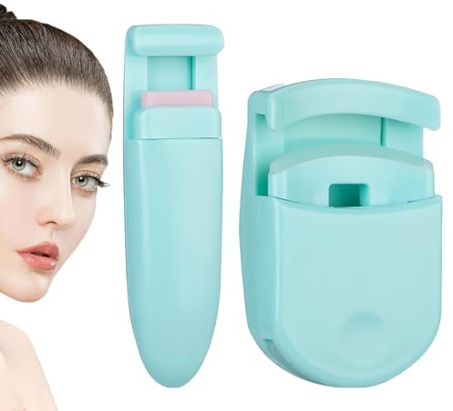 Rizador Viajero De Pestañas Anti-Pellizcos Y Evita Daños | Herramienta Aplicadora De Pestañas Para El Maquillaje Apto Para Mujeres, Chicas, Adolescentes, Jóvenes, Chicos, Amigos Y