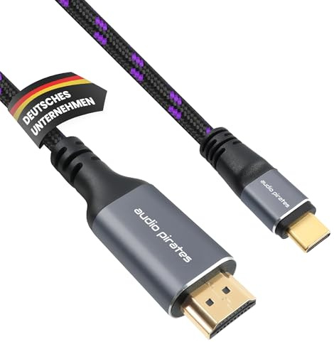 audio pirates HDMI > Cavo USB-C 56 (confezione da 1 - 5 metri)