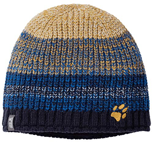 Jack Wolfskin Kinder Kappe Stormlock Nighthike Kappe, Night Blue, S, 1908911
