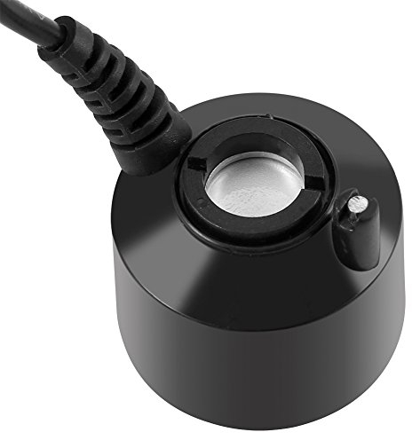 Haofy Mini Mist Maker Fogger Fog Maker, Small Pond Fish Tank Fountain Air Humidifier Fog Machine Atomizer (No Light)