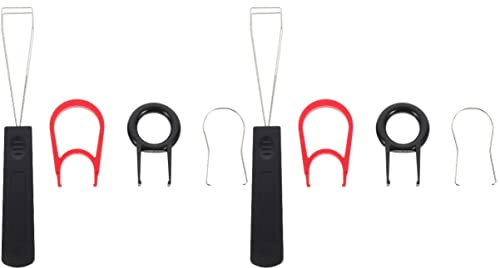 SOLUSTRE 2 Sätze Tastaturreiniger Entferner Für Tastaturschalter Entferner Für Mechanische Tastatur-tastenschalter Tastenkappen Für Tastaturen O Ringset Stahl O-Ring Waschen Und Pflegen