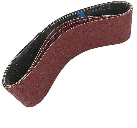 pezzi nastri abrasivi 914 * 102 mm 40-400 grana carta vetrata nastri abrasivi per levigatrici levigatrici lucidatrici legno metallo plastica lucidatura, 5 pezzi 320 grana, 102 * 914 mm