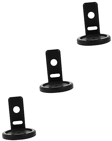 jojofuny 3pcs Foldable Wall-mounted Smart Speaker Holder for Echo Voice Box Bracket for Home Kitchen Living Room and More Space-saving Design