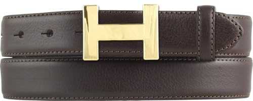 BELTINGER Hochwertiger Damen-Gürtel HELLA aus Vollrindleder 3,0 cm | Bombierter Ledergürtel Damen 30mm | Damen-Gürtel made in Italy