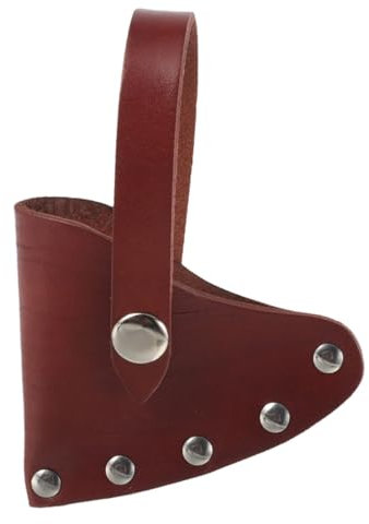 DOITOOL Tree Cutting Ax Protective Cover Leather Portable Camping Garden Axe Sheath