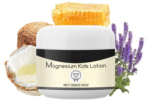 Juniors Lotion de coucher, Lotion pour le corps pour enfants - Lotion hydratante pour le sommeil des enfants, crème hydratante pour les soins de bébé, crème apaisante naturelle pour enfants et bébés