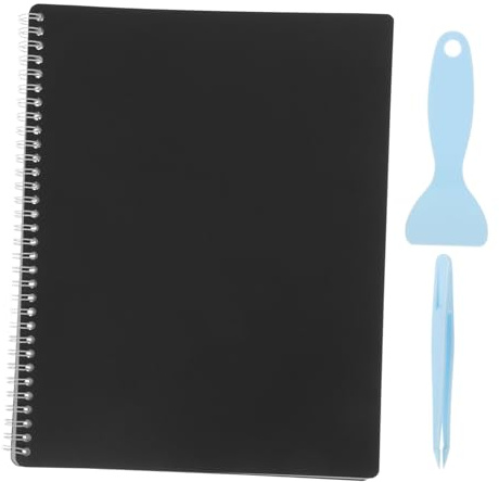 VICASKY Large Reusable Sticker Collecting Album for Spacious Sticker Storage Book with Tools Organizer User Friendly
