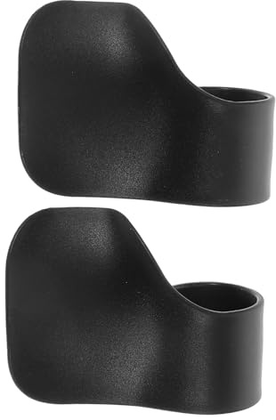 Accesorios de Modificación de Acelerador para Motocicleta 2 Piezas Pp Negro | Abrazadera de Muñeca, Control Suave, Instalación Sencilla, Uso Versátil para Rutas Largas y Cambios de Ajuste