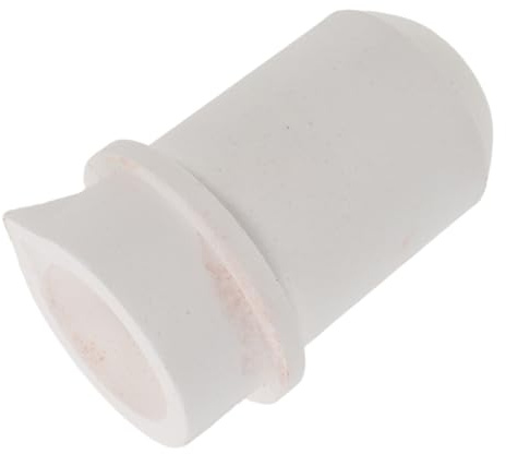 DECORNIJIA 0.5kg Crogiolo d Oro in Quarzo Tazza di Fusione Resistente alle Alte Temperature per Metalli di Gioielleria Leghe e Rame