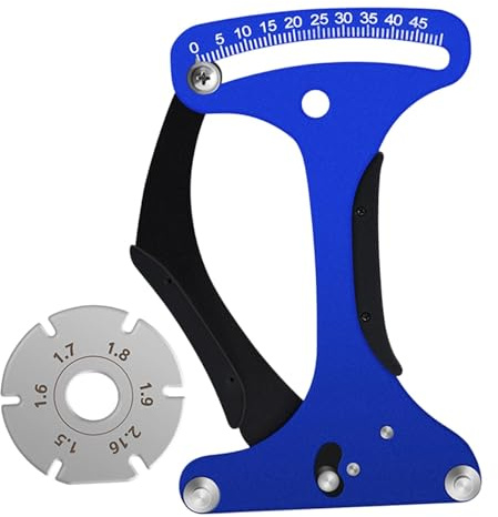 LeeQinersw Misuratore di Tensione per Raggi di Bicicletta, Strumento di Riparazione per Cerchi di, misuratore indicatore per Bici da Strada,