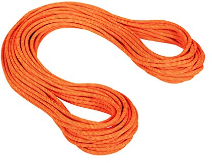 Mammut Crag Dry Rope 9,8 mm Dry - Safety Orange/Boa LG 50