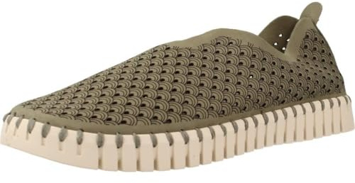 Ilse Jacobsen HORNBÆK | Zapatos Planos para Mujer | Zapatilla con Material de Microfibra reciclada y Suela de Caucho Natural Antideslizante | Tulip3275 | Ligero, Transpirable y ecológico