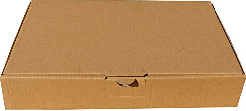 50 St. Maxibriefkarton 240 x 160 x 45 mm DIN A5 braun Warensendung Faltkarton, Warenpost, Klappdeckelkarton