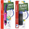 STABILO - Ergonomischer Tintenroller für Rechtshänder - EASYoriginal Holograph in magenta - blau (löschbar) - inkl. Patrone + EASYoriginal Refill - medium - 6er Pack