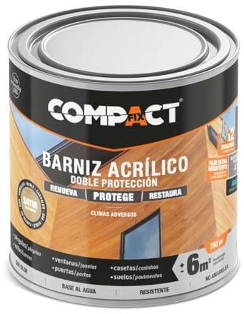 BARNIZ ACRÍL.UNIV.SATIN.750 ML. INCOLORO