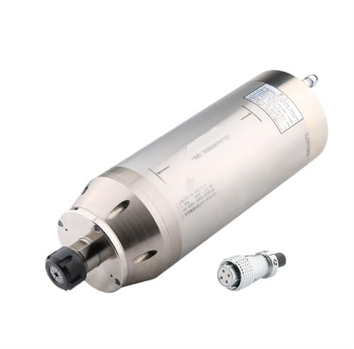Fraiseuse moteur Moteur de broche 5,5 kW 380 V ER25 Mandrin de tour à broche Fraiseuse à couple élevé Moule de fraisage en métal Refroidi par eau