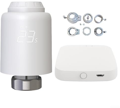 Smart Home für Thermostatventil, App-gesteuert, energiesparend, einfach zu bedienen, für intelligente Steuerung