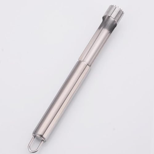 2 descorazonadores de manzanas, acero inoxidable, cortadores de manzanas, robustos para la cocina, descorazonador de manzana, preparación de frutas, herramienta de cocina, descorazonador de acero