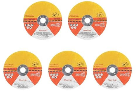 HDUNGM 5 Pezzi 75mm Mini Disco da Taglio Circolare Resina Seghe Lama Mole da Taglio Disco da Taglio for Acciaio Pietre Taglio Angolo Smerigliatura Strumenti