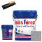 Louis Forest Epoxy Floor Paint, High-Gloss Marble Effect Epoxy Floor Coating,Garage Paint,Non-Slip, Waterproof, Suit for Multiple Surfaces (Dark Gray,0.5 Liters)