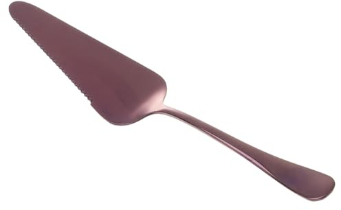 SMASOLO Pelle à Gâteau Dentelée Acier Inoxydable avec Finition Miroir pour Pizza Fromage et Crème Outil de Pâtisserie Ergonomique