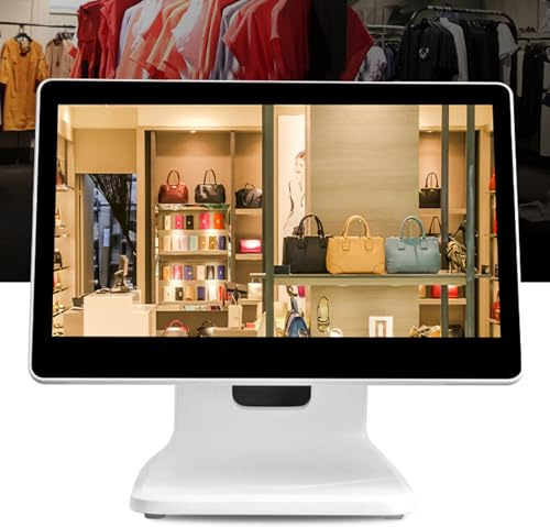 Terminal de caisse enregistreuse avec écran tactile Full HD de 15,6 pour restaurants et entreprises alimentaires, dispositif de paiement facile à installer