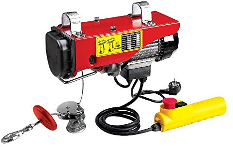CEVIK PRO CE-P125-250 Palan Électrique 220V 540W Capacité 125-250kg Crochet de Sécurité Contrôle Thermique Installation Rapide pour Usage Industriel
