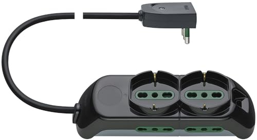 Vimar FP00520.C multipresa 2 prese univ., 4 Bprese, spina 16A, cavo 1.5m