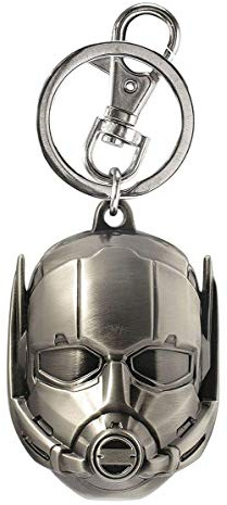 Marvel Ant Man Head Pewter Key Ring Action Figure Multi-colored, 3