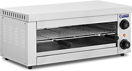 Royal Catering RC-SM001 Salamander Grill 2000 W 50-300 °C Salamander Oven Baking Grill Over Baking Device