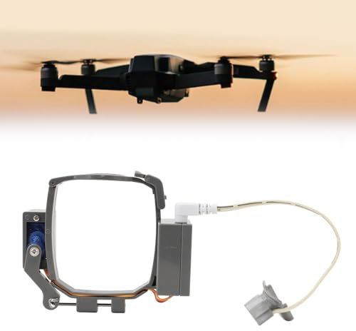 Yanmis Lanzamiento de Carga útil de Drones, Dispositivo de Caída para 2 Pro para 2 Zoom,Dispositivo de Transporte de Entrega de Clip de Drones para Liberación de Cebo de Pesca