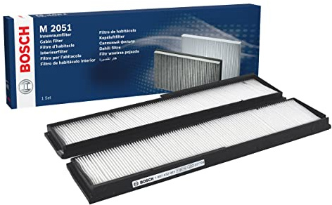 BOSCH Filter, Innenraumluft 1987432051 | Kompatibel mit: MERCEDES-BENZ 124 Cabriolet, 124 Stufenheck, 124 T-Model, E-CLASS, E-CLASS Cabriolet, E-CLASS Coupe