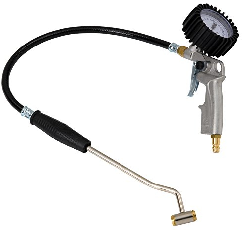 Reifenfüller geeicht mit Tankstellenstecker 0-10 bar