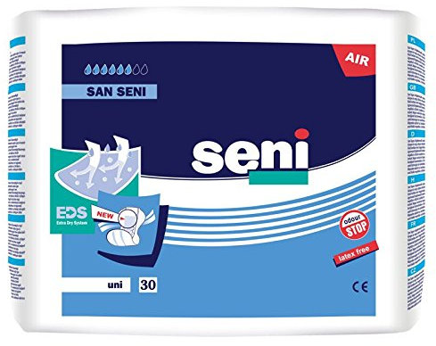 30 Seni Inkontinenz-Vorlagen San Seni Uni, 4 x 30 Stück