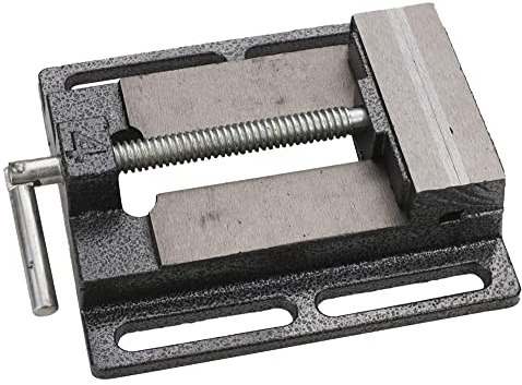 KS TOOLS 500.8456 - Etau à Mors Parallèle 100m - Ouverture 80mm - pour Perceuse sur Colonne 500.8452 et 500.8453