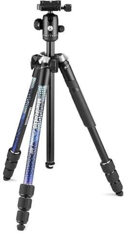 Manfrotto Element MII Aluminum Tripod with Ball Head, Blue