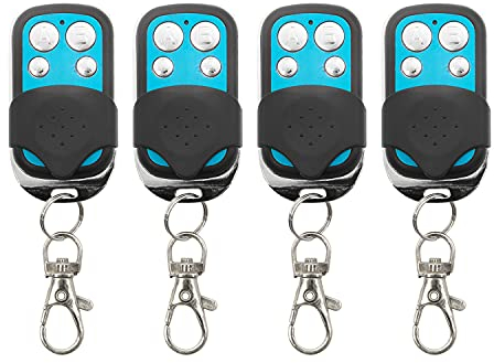 QIACHIP Garagentor Fernbedienung Klonen Fernbedienung 433 MHz Universal Fernbedienung Drahtlose Schlüsselbund Duplikator Handsender Garagentoröffner 433.92