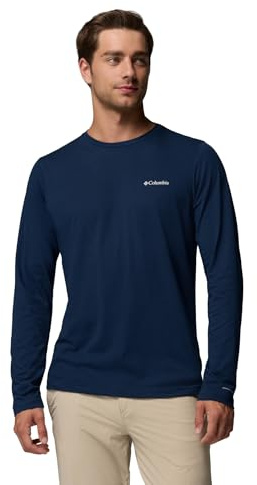 Columbia Herren Thistletown Hills Long Sleeve Crew Wander-Shirt (1er Pack)