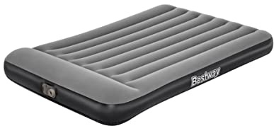 Bestway 75 x 54 x 12/1.91m x 1.37m x 30cm Tritech Air Mattress Full Built-in AC Pump