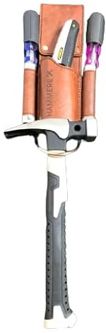 Hammerex Solid Inner Core Knife Holder with Hammer Loop and Drivers Holders