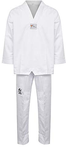 Wacoku WT Taekwondo Competencia Aprobado Estudiante TKD Uniforme Dobok - NUEVO (110cm)