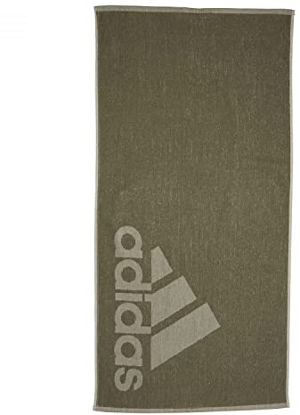 adidas Unisex Brand Towel, Olive Strata/Silver Pebble, One Size