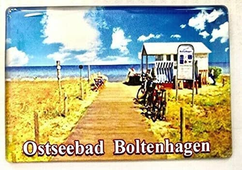 Boltenhagen Magnet, Ostsee Magnet,Ostseebad,Deutschland Souvenir-Kühlschrankmagnet Fridge Magnet 151