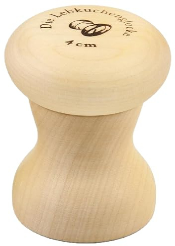 Lebkuchenglocke | Das Original | Lebkuchenmühle 40 mm | Weihnachtsplätzchen ganz einfach mit der Gebäckmühle | ideale Lebkuchenform zum backen von perfekten Lebkuchen, Makronen und Plätzchen